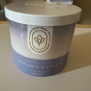 Goose Creek Lavender Vanilla Aromatherapy 3 Wick Candle - 14.5 oz